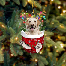 Laden Sie das Bild in den Galerie-Viewer, Niedliche Weihnachtssocken-Hundeverzierung
