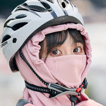 Laden Sie das Bild in den Galerie-Viewer, Kapuzengesichtsmaske mit Halswärmer für das Radfahren
