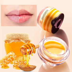 Feuchtigkeitsspendende Lippenmaske mit Honig