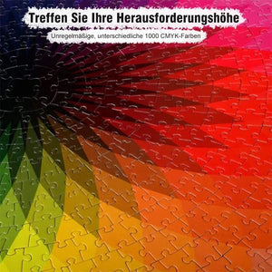 🌈Regenbogenpuzzle mit 1000 Teilen