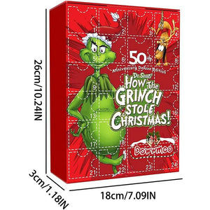 Grüner Monster Weihnachtskalender