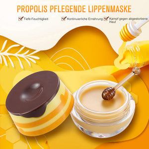 Feuchtigkeitsspendende Lippenmaske mit Honig