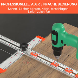 4-IN-1 Bohrer-Positionierungslineal