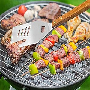 5-in-1 Grillspatel, Gabel und Messer