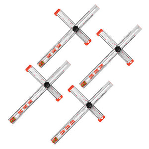 4-IN-1 Bohrer-Positionierungslineal