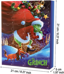 Grüner Monster Weihnachtskalender