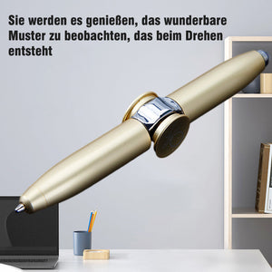 Drehbarer Druckreduzierstift mit LED-Licht