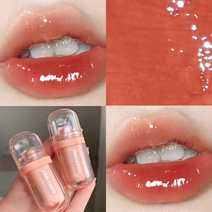 Glänzender Lipgloss