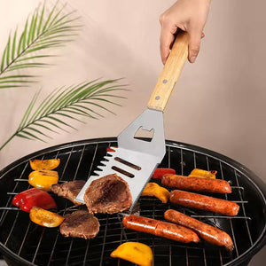 5-in-1 Grillspatel, Gabel und Messer