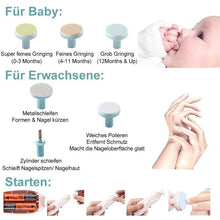 Laden Sie das Bild in den Galerie-Viewer, Elektrischer Nagelschleifer für Baby
