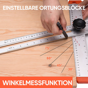 4-IN-1 Bohrer-Positionierungslineal