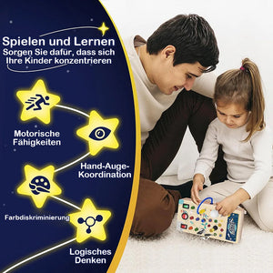 BESCHÄFTIGUNGSBRETT FÜR KLEINKINDER