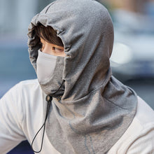 Laden Sie das Bild in den Galerie-Viewer, Kapuzengesichtsmaske mit Halswärmer für das Radfahren
