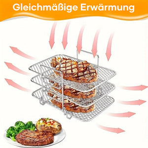 Mehrschichtiger Edelstahlgrill