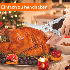 🍖🍗Weihnachtsrabatt-50% Rabatt✨Robuste Knochenschere aus Edelstahl