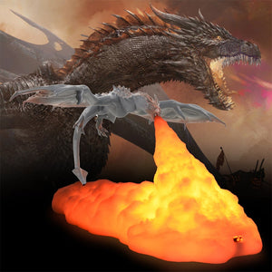 3D LED Realistisches Drachen-Nachtlicht