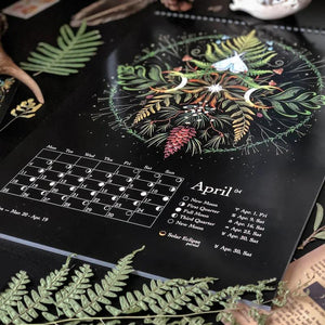 📅2023 Dark Forest Lunar Calendar ☘