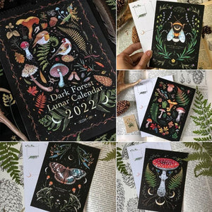 📅2023 Dark Forest Lunar Calendar ☘