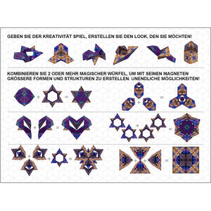 Wechselbarer magnetischer Zauberwürfel
