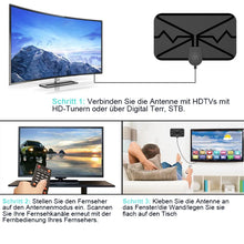 Laden Sie das Bild in den Galerie-Viewer, 2022-Upgrade DIGITALE HDTV-ANTENNE 4K
