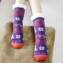 Laden Sie das Bild in den Galerie-Viewer, Thermo Fleece Super Weiche Slipper Socken
