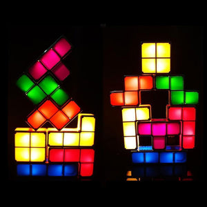 Tetris Stapelbares LED Nachtlicht