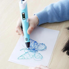 Laden Sie das Bild in den Galerie-Viewer, 3D-Druckstift mit 5m Filament für Kinder und Erwachsene
