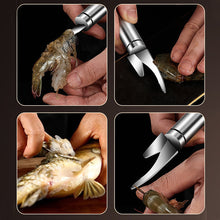 Laden Sie das Bild in den Galerie-Viewer, 5 in 1 Multifunctional Shrimp Line Fish Maw Knife
