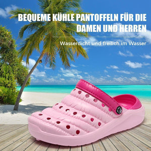 Bequeme kühle Pantoffeln für die Damen und Herren