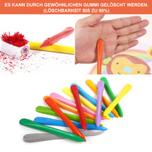 Laden Sie das Bild in den Galerie-Viewer, Plastikpinsel Set für Kinder mit Übungsbuch
