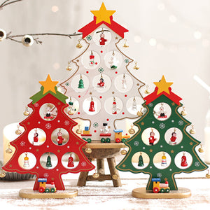 DIY Weihnachtsbaum-Set aus Holz