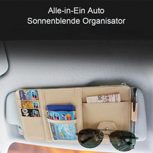 Laden Sie das Bild in den Galerie-Viewer, Alle-in-Ein Auto Sonnenblende Organisator
