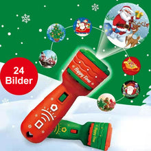 Laden Sie das Bild in den Galerie-Viewer, Weihnachten Leuchtende Taschenlampe-Projektorlampe
