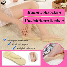 Laden Sie das Bild in den Galerie-Viewer, 3D Fußmassagekissen Damen Unsichtbare Socken
