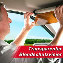 Laden Sie das Bild in den Galerie-Viewer, Transparente, blendfreie Sonnenblende für Autos
