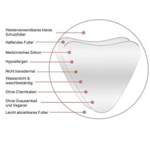 Laden Sie das Bild in den Galerie-Viewer, Anti-Falten-wiederverwendbares Silikon-Pflegepolster
