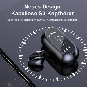 Drahtloses Ohrclip-Bluetooth-Headset