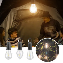 Laden Sie das Bild in den Galerie-Viewer, 2023 Retro Neues Outdoor Camping Typ-C-Lade-Glühbirnenlicht
