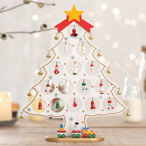 DIY Weihnachtsbaum-Set aus Holz