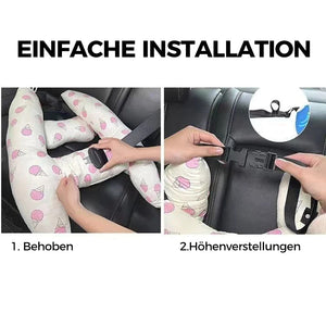 H-Form - Auto-Schlafkopfstütze