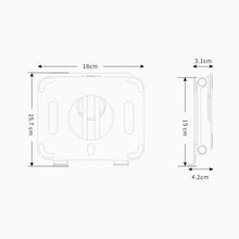 Laden Sie das Bild in den Galerie-Viewer, Faltbare Und drehbare iPad-Halterung Aus Aluminiumlegierung
