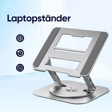 Laden Sie das Bild in den Galerie-Viewer, Drehbare Laptophalterung aus Aluminiumlegierung
