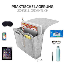 Laden Sie das Bild in den Galerie-Viewer, Bettaufhänger-Aufbewahrungstasche aus Filz für Bett/Sofa/Tisch
