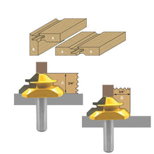 Laden Sie das Bild in den Galerie-Viewer, Domom 1/2 Zoll Schaft 45-Grad-Lock-Gehrungsfräser

