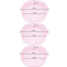 Laden Sie das Bild in den Galerie-Viewer, Dauerhafte Silikonschalen für die Heißluftfritteuse
