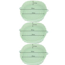 Laden Sie das Bild in den Galerie-Viewer, Dauerhafte Silikonschalen für die Heißluftfritteuse
