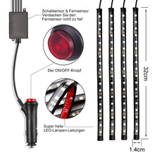 Laden Sie das Bild in den Galerie-Viewer, Auto-Innenbeleuchte mit Sound-Aktiv-Funktion und drahtloser Fernbedienung
