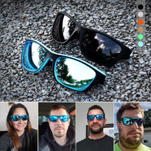 Laden Sie das Bild in den Galerie-Viewer, Blendfreie Outdoor-Sportsonnenbrille mit polarisierten Gläsern
