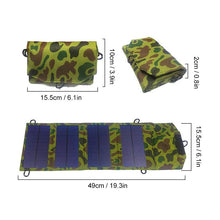 Laden Sie das Bild in den Galerie-Viewer, Tragbares Solarpanel-Ladegerät
