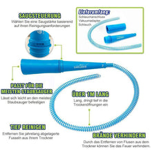 Laden Sie das Bild in den Galerie-Viewer, Vent-Staubsaugerschlauch für Waschmaschine und Trockner, Fusseln entfernen
